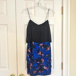 Aqua Mini Spaghetti Strap Cocktail Dress New with Tags Size 2